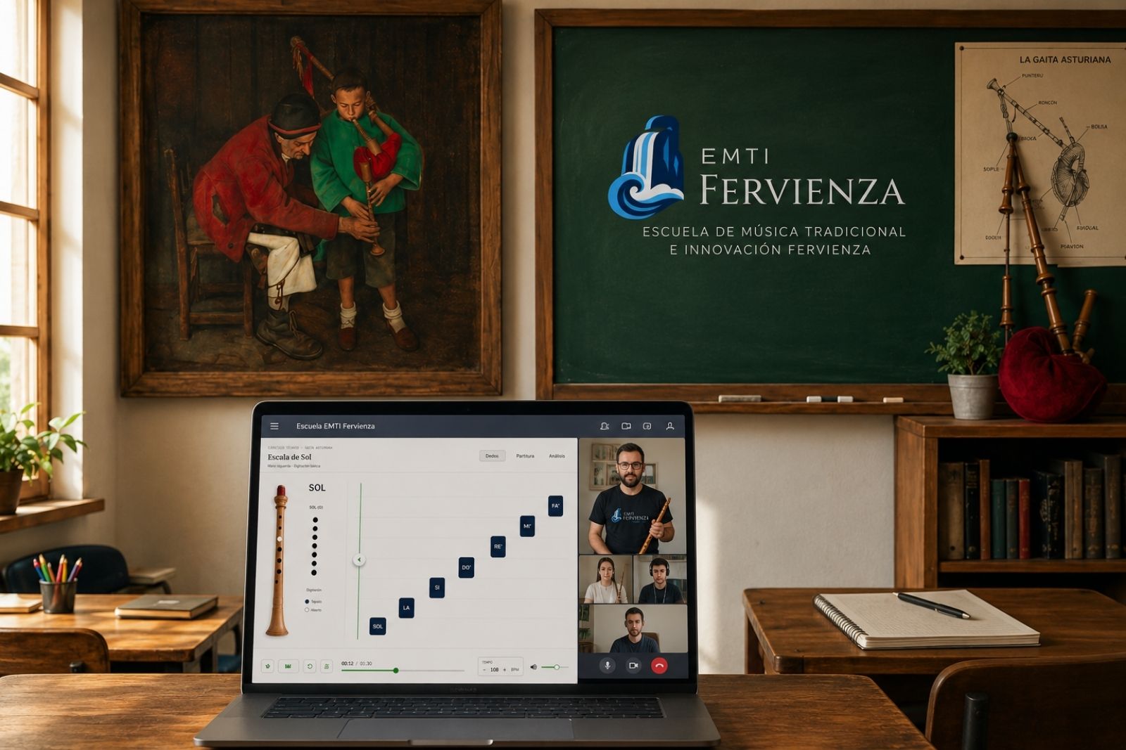 Clase Individual de EMTI Fervienza en directo